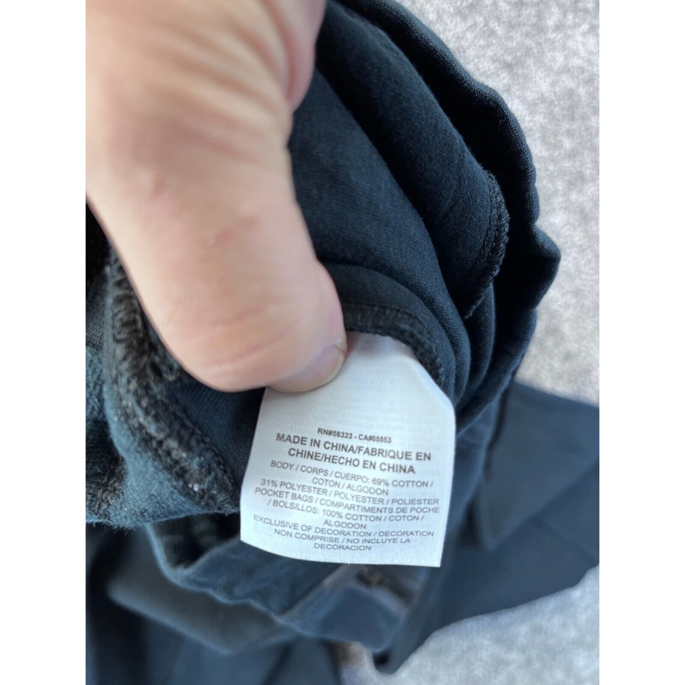 Nike Sweatpants Women Medium Capri Wide Leg Sportswear Tech Fleece Pant‎ Black - Picture 11 of 13